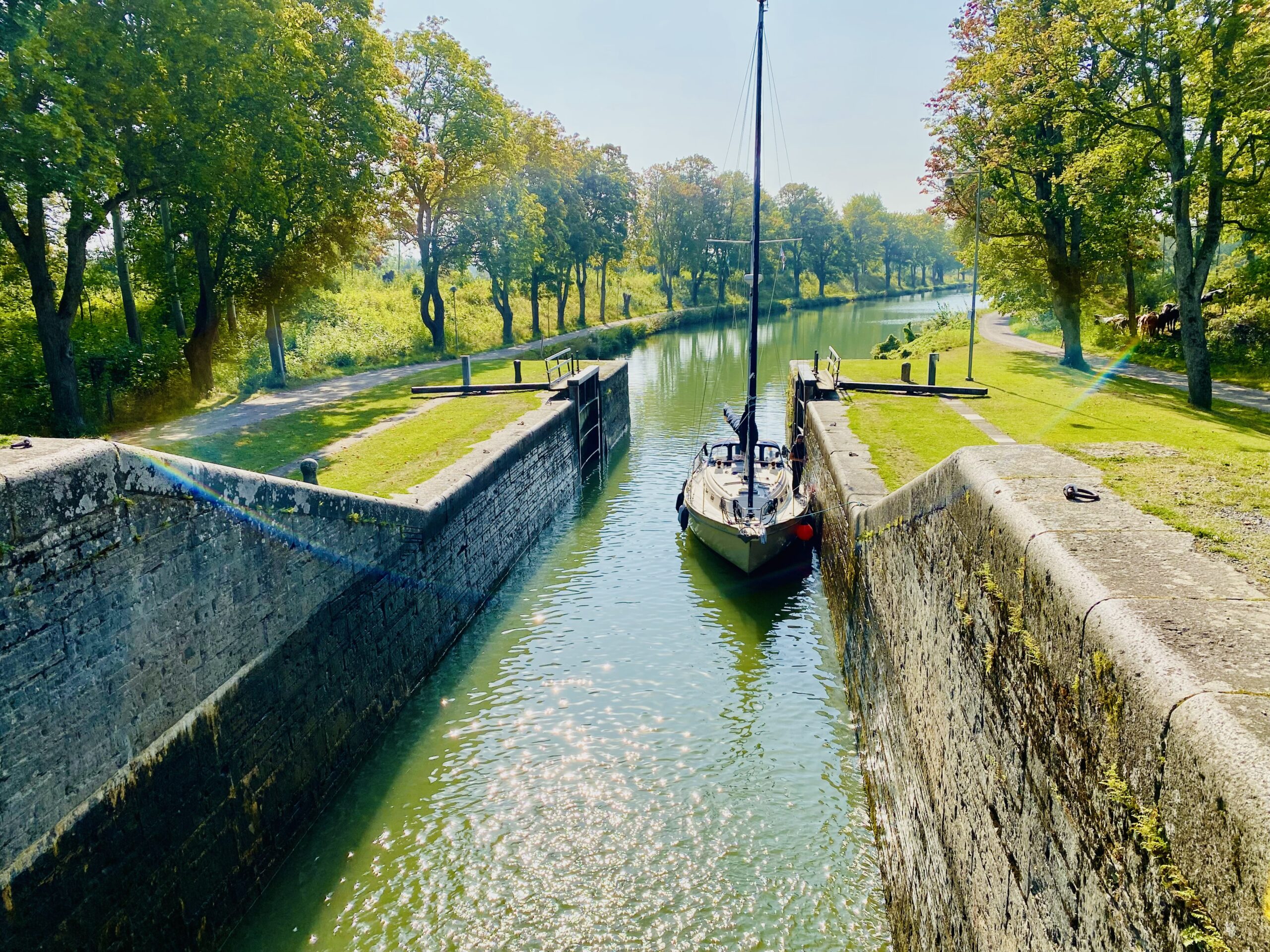 Schweden im Göta-Kanal von Mem nach Sjötorp – Törnbericht September 2024